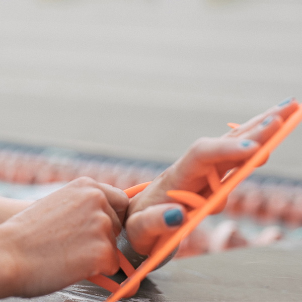 2026 Orca Flat Paddle HVBP5454 - Hi Vis Orange
